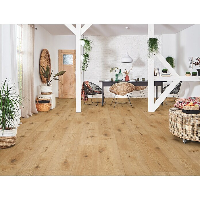 LOGOCLIC Edition Laminat Family (Riverside, Landhausdiele, 1 288 x 245 x 7 mm) | BAUHAUS