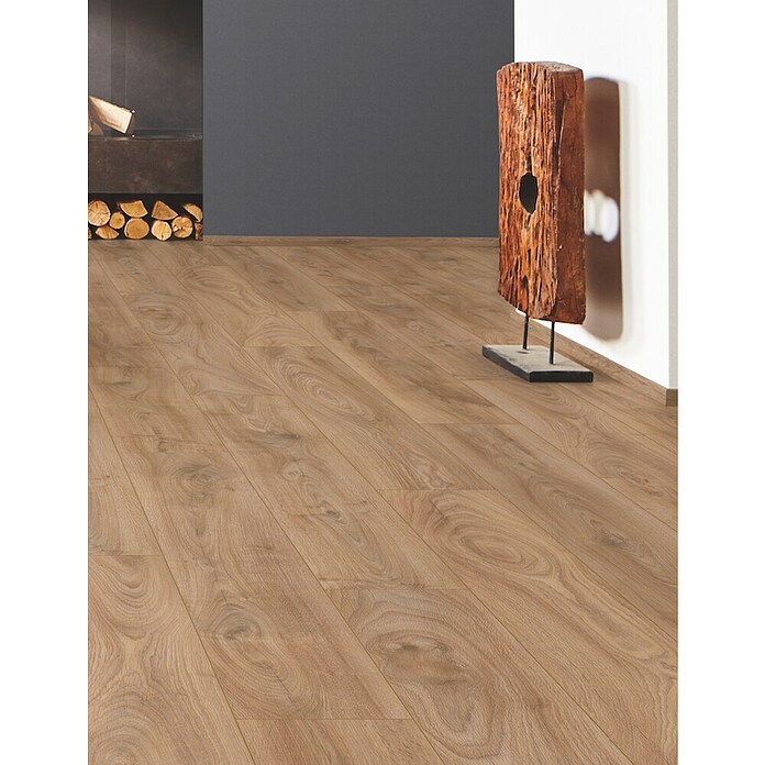 LOGOCLIC Edition Laminat Vinto Sundance Oak (Sundance Oak, Landhausdiele, 1 288 x 245 x 8 mm) | BAUHAUS