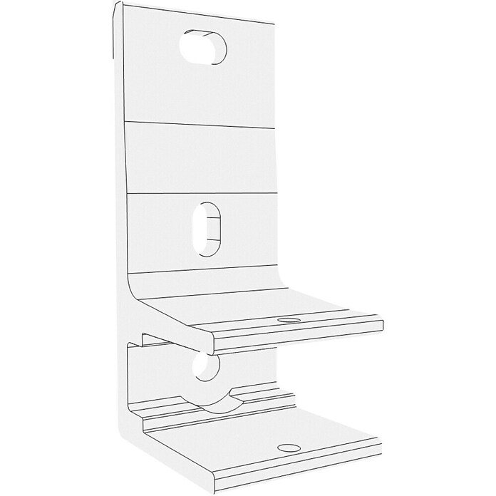 Spettmann Wandhalter (79 x 78 x 185 mm, Passend für: Spettmann offene Gelenkarm-, Halbkassetten- und Vollkassettenmarkisen) | BAUHAUS