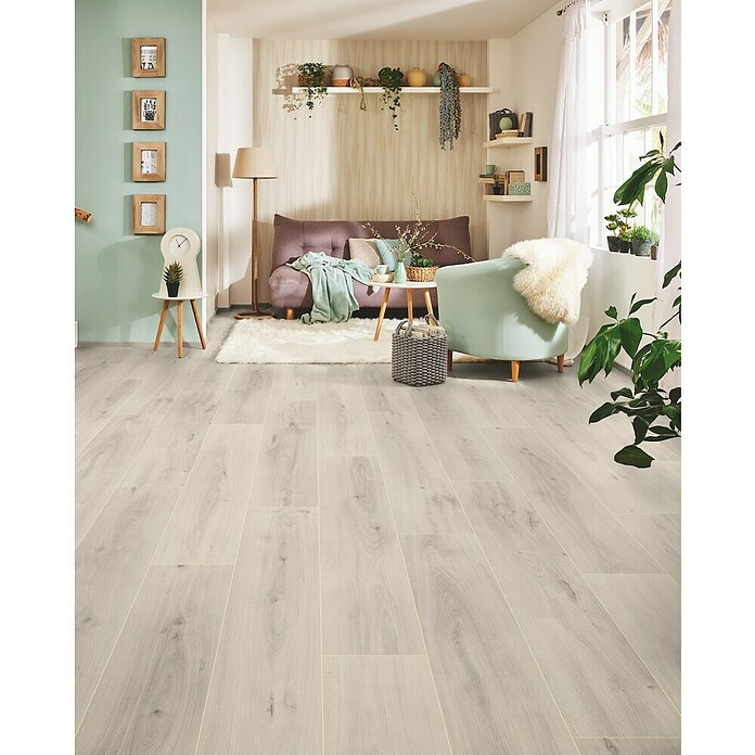 LOGOCLIC Edition Laminat Family (Solario, Landhausdiele, 1 288 x 245 x 7 mm) | BAUHAUS