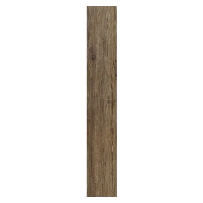 b!design Vinylboden SPC - Eiche Avignon, Landhausdiele, 1.220 x 182 x 4,3 mm - Brauner Holzeffekt-Laminatboden mit natürlicher Maserung und Astdetails.