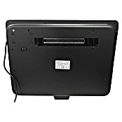 Purline Chimenea eléctrica CHE-620 (2.000 W, Negro, 12,8 x 58,4 x 43,5 cm) | BAUHAUS