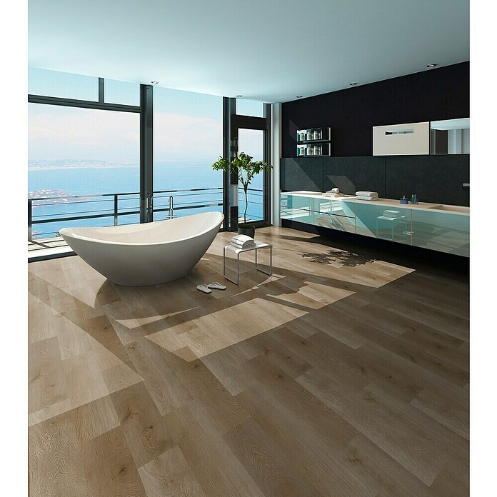 b!design Vinylboden SPC (Eiche Stanser, Landhausdiele, 1 220 x 182 x 4,3 mm) | BAUHAUS