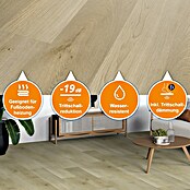 b!design Vinylboden SPC (Eiche Rothorn, Landhausdiele, 1 220 x 182 x 4,3 mm) | BAUHAUS