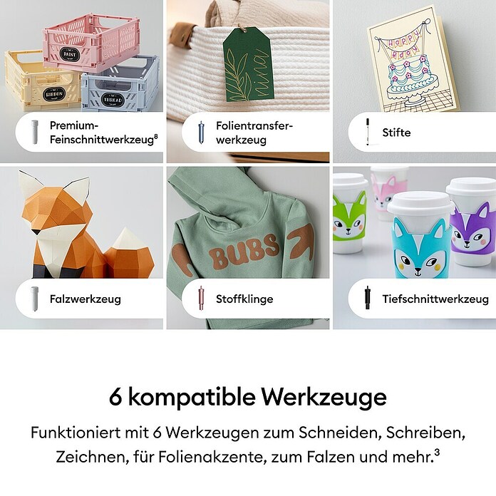Cricut Schneideplotter-Set Explore 5 Essentials Bundle (Schnittbreite: 30,5 cm, Schnittlänge: 3,6 m) | BAUHAUS