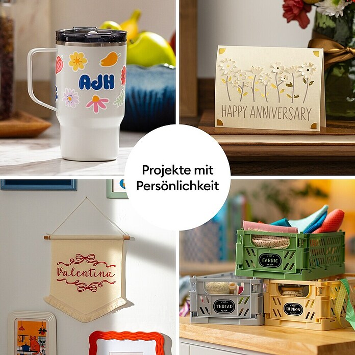 Cricut Joy Schneideplotter-Set Joy 2 Essentials Bundle (Schnittbreite: 11,4 cm, Schnittlänge: 1,2 m) | BAUHAUS