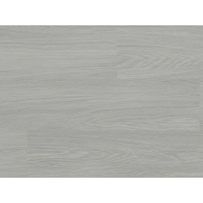 b!design Vinylboden SPC - Eiche Pilatus, Landhausdiele, 1.220 x 182 x 4,3 mm - Hellgrauer Dielenboden mit sichtbarer Holzmaserung.