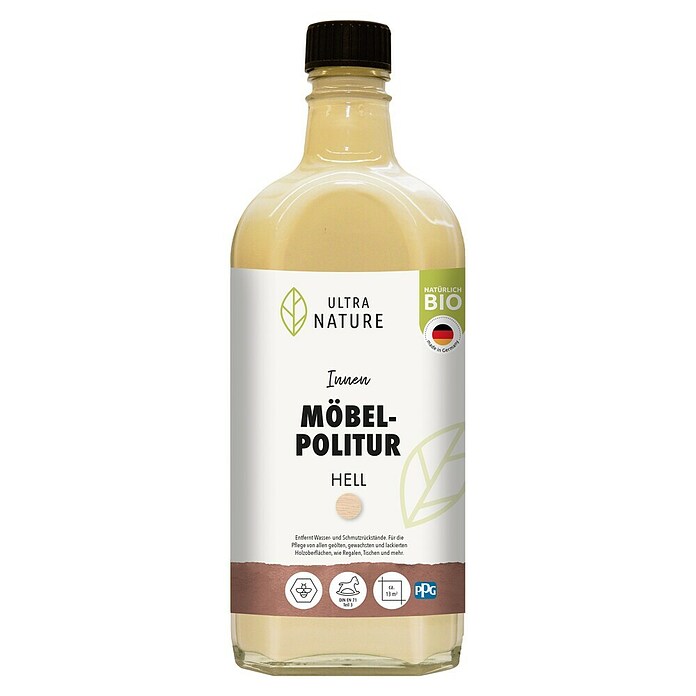 Ultra Nature BIO Möbelpolitur (Dunkel, 250 ml) | BAUHAUS