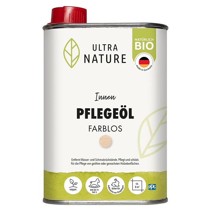 Ultra Nature BIO Pflegeöl (Farblos, 250 ml) | BAUHAUS