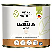 Ultra Nature BIO Lacklasur (Weiß, 375 ml, Seidenglänzend) | BAUHAUS