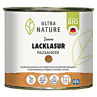 Ultra Nature BIO Lacklasur (Nussbaum, 375 ml, Seidenglänzend)