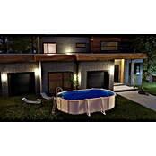 Gre Piscina ovalada desmontable Fidji (L x An x Al: 500 x 300 x 120 cm, 14.550 l, Blanco)