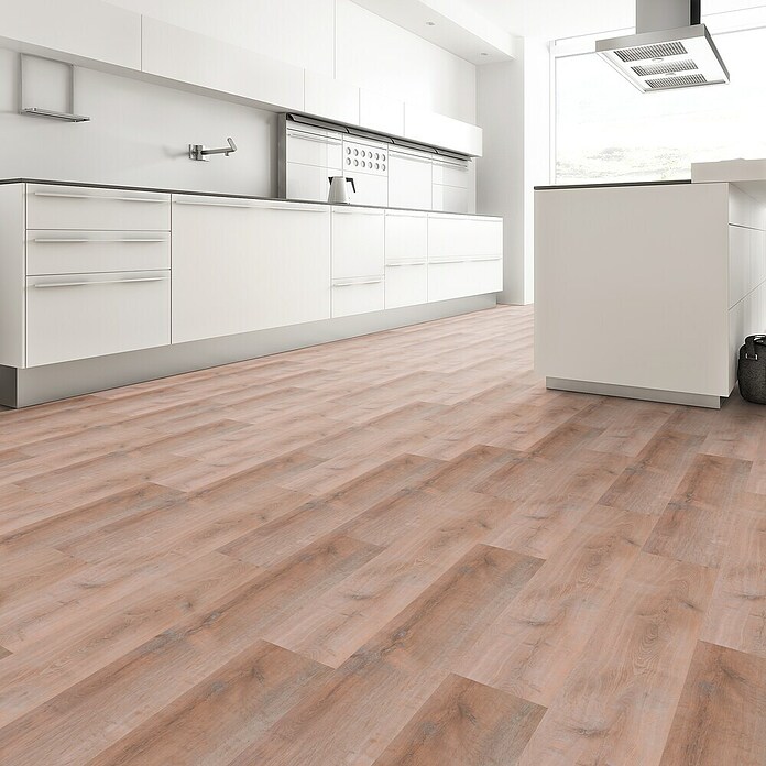 b!design Vinylboden SPC (Western Eiche, Landhausdiele, 1 220 x 182 x 4,3 mm) | BAUHAUS