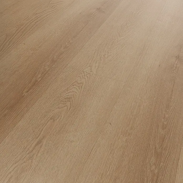 b!design Vinylbodenmuster SPC - Andermatt, 280 x 160 x 4,8 mm, Landhausdiele - Heller Holzfußboden mit natürlicher Maserung.