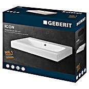 Geberit iCon Waschtisch iCon (48,5 x 60 cm, Keramik, Weiß)