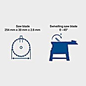 Scheppach Namizna krožna žaga HS 105  (2.000 W, Premer žaginega lista: 254 mm) | Namizne krožne žage | Krožne žage | Žage | Stroji | Orodja in stroji | Izdelki | BAUHAUS