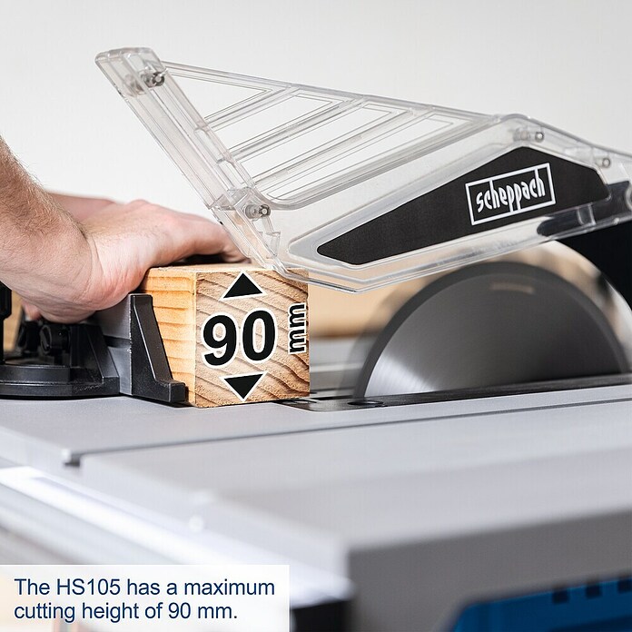 Scheppach Namizna krožna žaga HS 105  (2.000 W, Premer žaginega lista: 254 mm) | Namizne krožne žage | Krožne žage | Žage | Stroji | Orodja in stroji | Izdelki | BAUHAUS