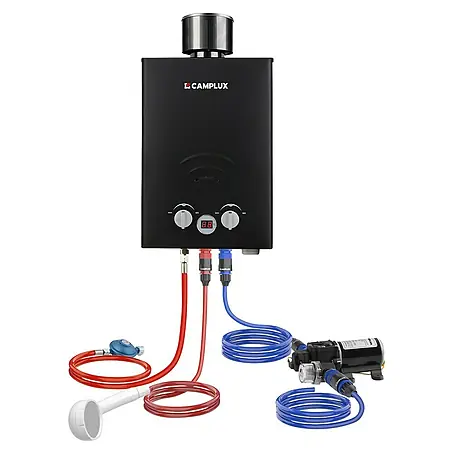 Camplux  Durchlauferhitzer Outdoor Dusche BW+-Serie