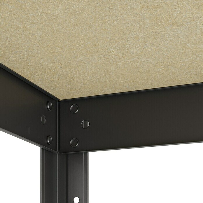 Regalux Metalni regal  (V x Š x DB: 180 x 93 x 40 cm, Nosivost po polici: 175 kg, Broj polica: 5 Kom., Uticanje) | BAUHAUS