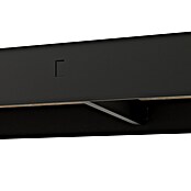 Regalux Schwerlastregal Rivet Atlas (H x B x T: 180 x 160 x 60 cm, Traglast pro Boden: 280 kg, Anzahl Böden: 4 Stk., Stecken, Schwarz) | BAUHAUS