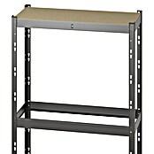 Regalux Metalni regal  (V x Š x DB: 180 x 93 x 40 cm, Nosivost po polici: 175 kg, Broj polica: 5 Kom., Uticanje) | BAUHAUS
