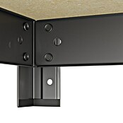 Regalux Metalni regal  (V x Š x DB: 180 x 93 x 40 cm, Nosivost po polici: 175 kg, Broj polica: 5 Kom., Uticanje) | BAUHAUS
