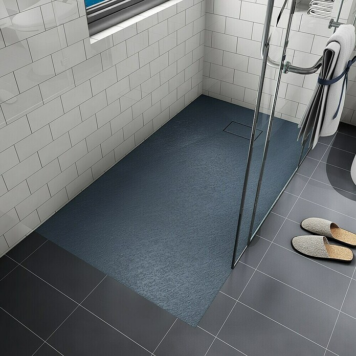 Sanotechnik Tuš kad SMC  (Do x Š: 120 x 80 cm, Plastika, Antracit/Črna) | Tuš kadi iz mineralne litine | Tuš kadi | Tuširanje | Kopalnica in sanitarije | Izdelki | BAUHAUS