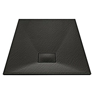 Sanotechnik Tuš kad SMC (Do x Š: 80 x 80 cm, Plastika, črna)