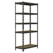 Regalux Metalni regal  (V x Š x DB: 180 x 93 x 40 cm, Nosivost po polici: 175 kg, Broj polica: 5 Kom., Uticanje) | BAUHAUS