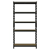 Regalux Metalni regal  (V x Š x DB: 180 x 93 x 40 cm, Nosivost po polici: 175 kg, Broj polica: 5 Kom., Uticanje) | BAUHAUS