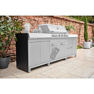 Kingstone Seitenblende (Stahl, Passend für: Kingstone Seitenschrank Cliff Big Basic links)