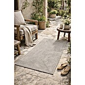 Alfombra exterior In/Out Ebro (Plata, 110 x 60 cm, 100% Polietileno) | BAUHAUS