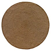 Alfombra exterior In/Out Ebro (Marrón, Diámetro: 120 cm, 100% Polietileno) | BAUHAUS