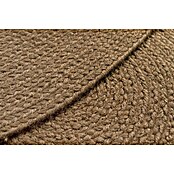 Alfombra exterior In/Out Ebro (Marrón, Diámetro: 120 cm, 100% Polietileno) | BAUHAUS