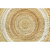 Alfombra de yute Marsella (Natural, Diámetro: 120 cm, 100% yute) | BAUHAUS
