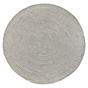 Alfombra exterior In/Out Ebro (Plata, Diámetro: 120 cm, 100% Polietileno) | BAUHAUS