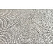 Alfombra exterior In/Out Ebro (Plata, Diámetro: 120 cm, 100% Polietileno) | BAUHAUS