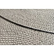 Alfombra exterior In/Out Ebro (Plata, Diámetro: 120 cm, 100% Polietileno) | BAUHAUS