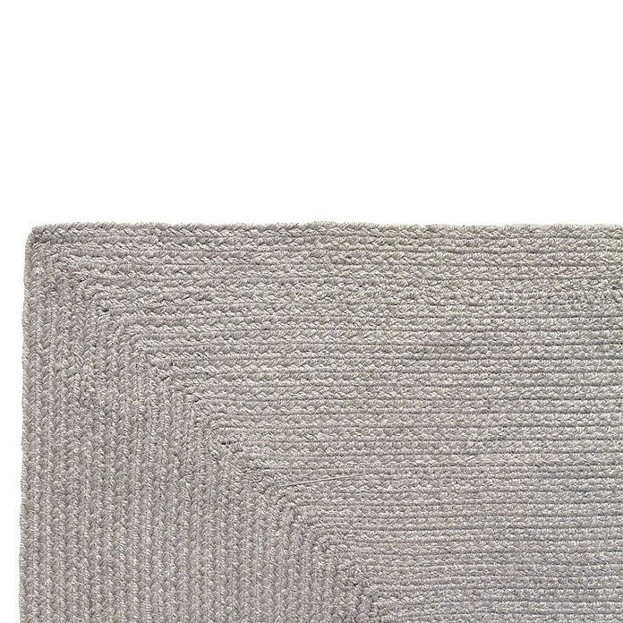 Alfombra exterior In/Out Ebro (Plata, 110 x 60 cm, 100% Polietileno) | BAUHAUS