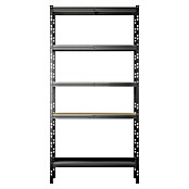 Regalux Metalni regal  (V x Š x DB: 180 x 93 x 40 cm, Nosivost po polici: 175 kg, Broj polica: 5 Kom., Uticanje) | BAUHAUS
