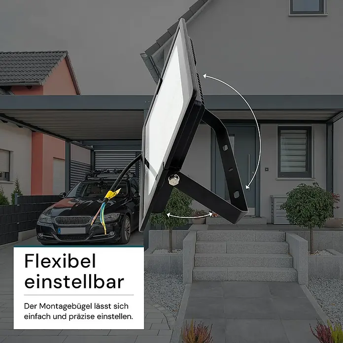 Luxula LED-Strahler - 150 W, 15.000 lm, 3.000 K, IP65