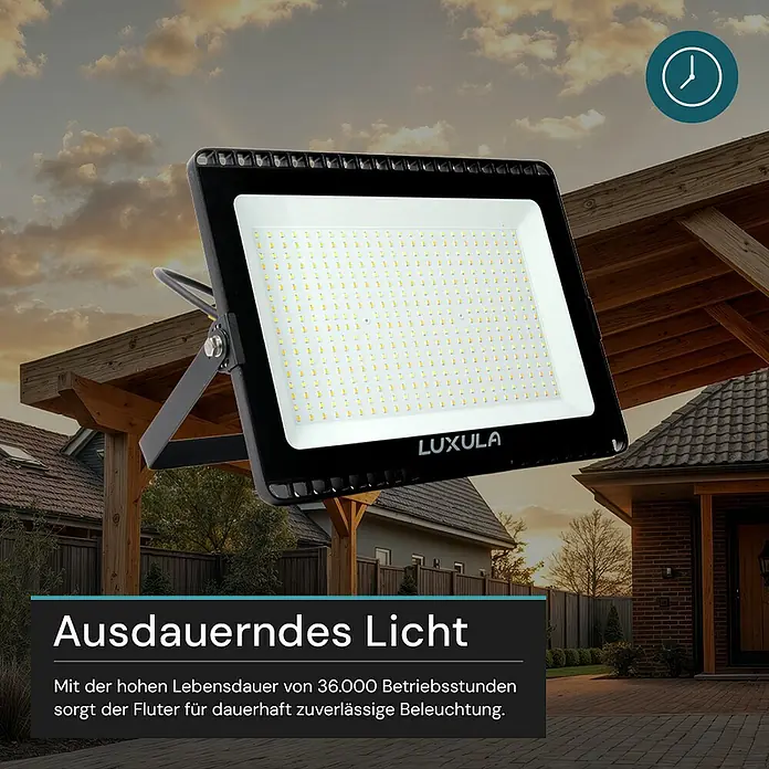 Luxula LED-Strahler - 200 W, 20.000 lm, IP65