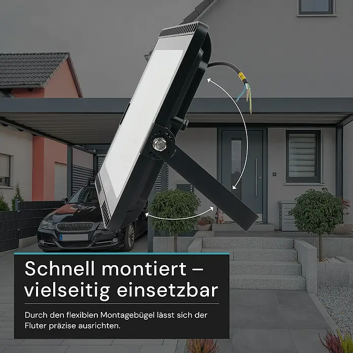 Luxula LED-Strahler - 200 W, 20.000 lm, IP65