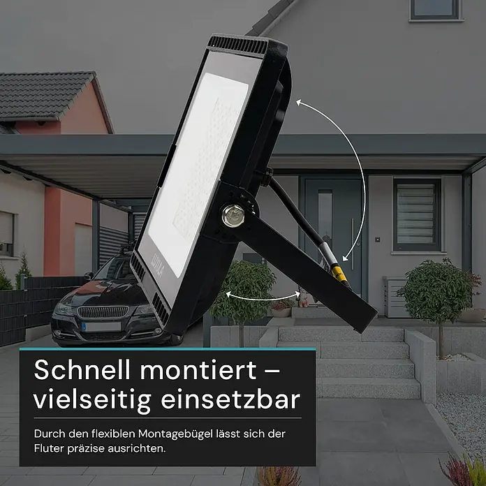 Luxula LED-Strahler - 100 W, 10.000 lm, IP65
