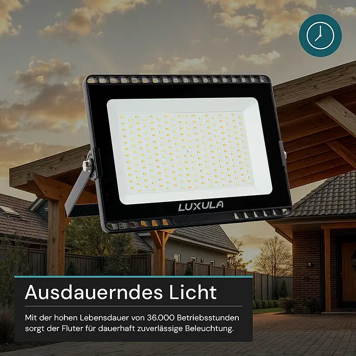 Luxula LED-Strahler - 100 W, 10.000 lm, IP65