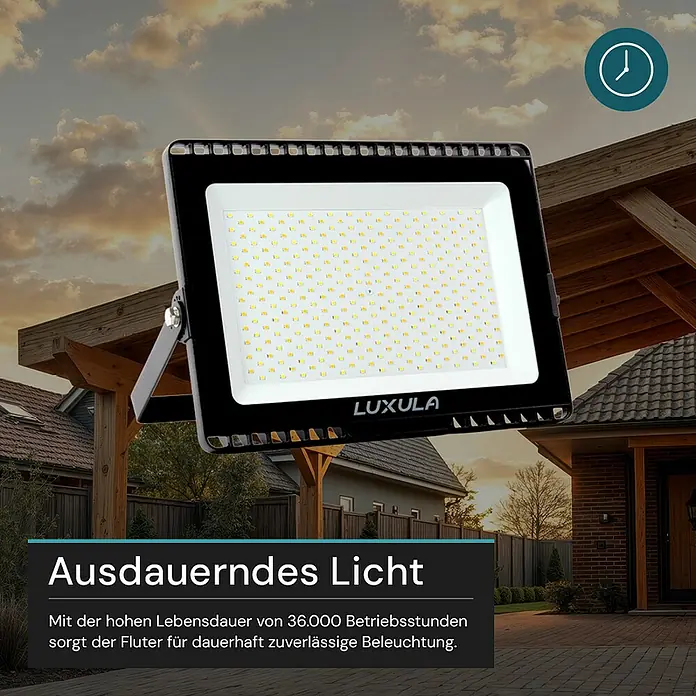 Luxula LED-Strahler - 150 W, 15.000 lm, IP65