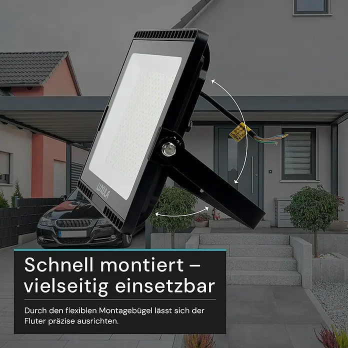 Luxula LED-Strahler - 150 W, 15.000 lm, IP65