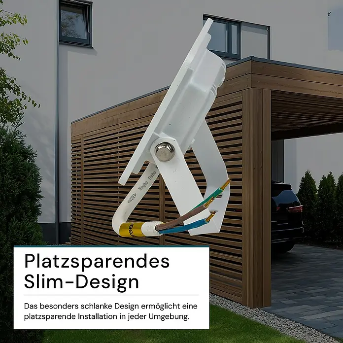 Luxula LED-Strahler - 10 W, 1.000 lm, IP65