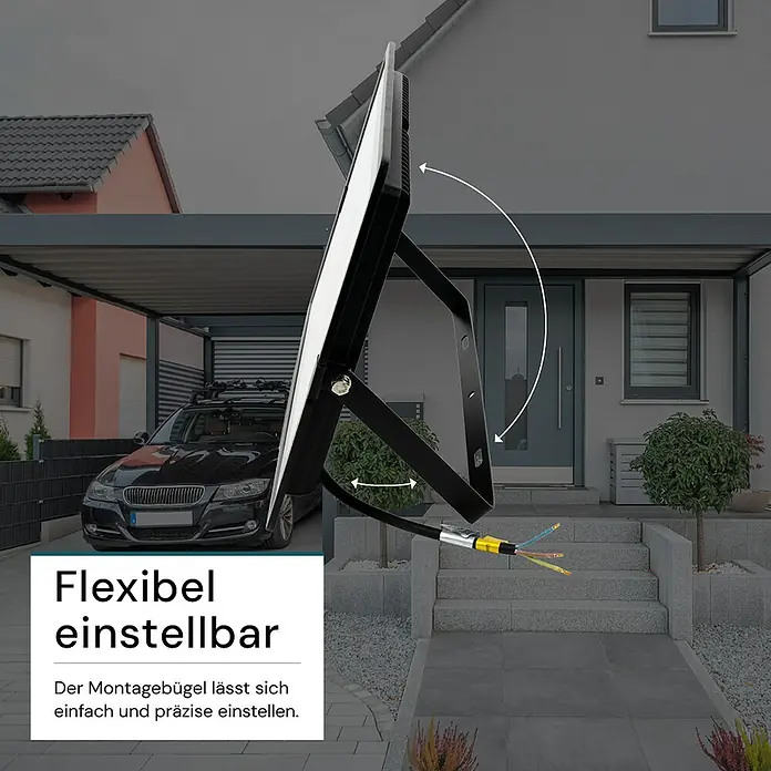 Luxula LED-Strahler - 300 W, 30.000 lm, 3.000 K, IP65