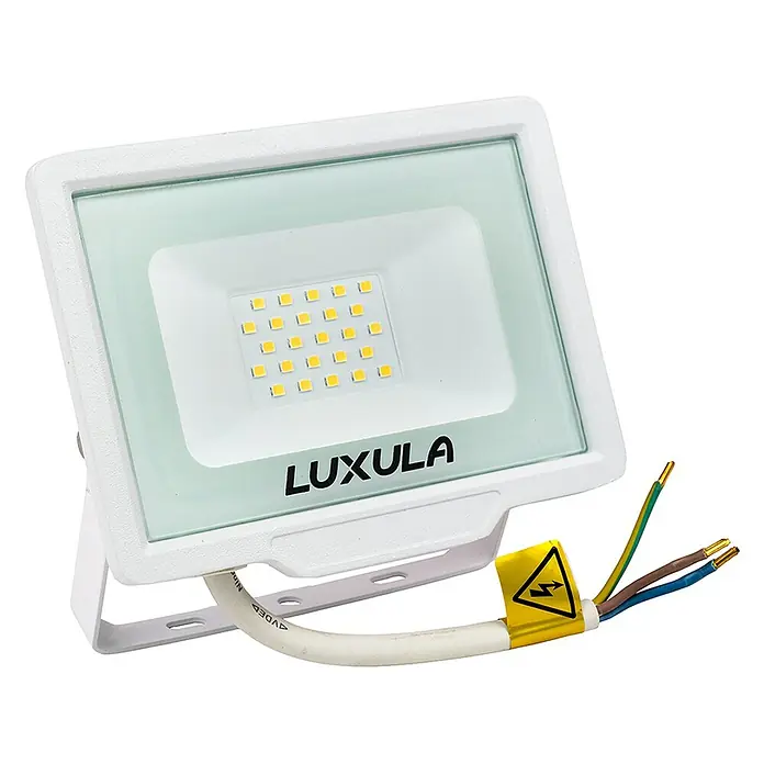 Luxula LED-Strahler - 20 W, 2.000 lm, L x B x H: 14,3 x 2,4 x 13 cm, IP65